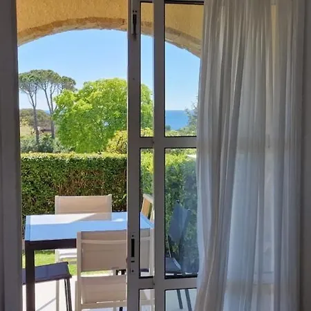 T2 Saint-raphael, Cap Esterel Village, Vue Mer, Rez De Jardin Lägenhet *