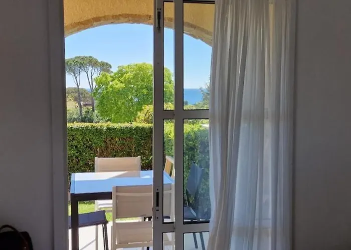 T2 Saint-raphael, Cap Esterel Village, Vue Mer, Rez De Jardin Apartamento *